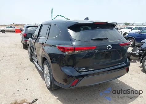 2022 Toyota Highlander Limited из США, поврежденный, VIN 5TDDZRBH7NS224241